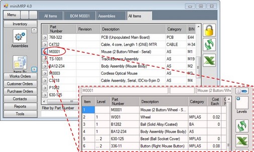 miniMRP software